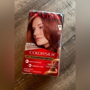 3Pk COLORSILK™ WITH BOND REPAIR COMPLEX# 55 LIGHT REDDISH BROWN NWT